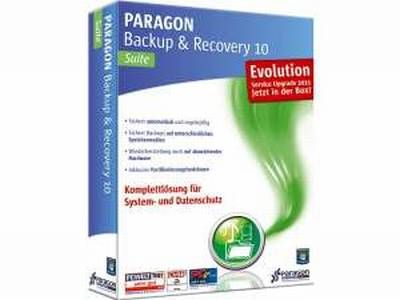 Paragon Backup & Recovery 10 Home Evolution