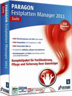 Paragon Festplatten Manager Suite 2011